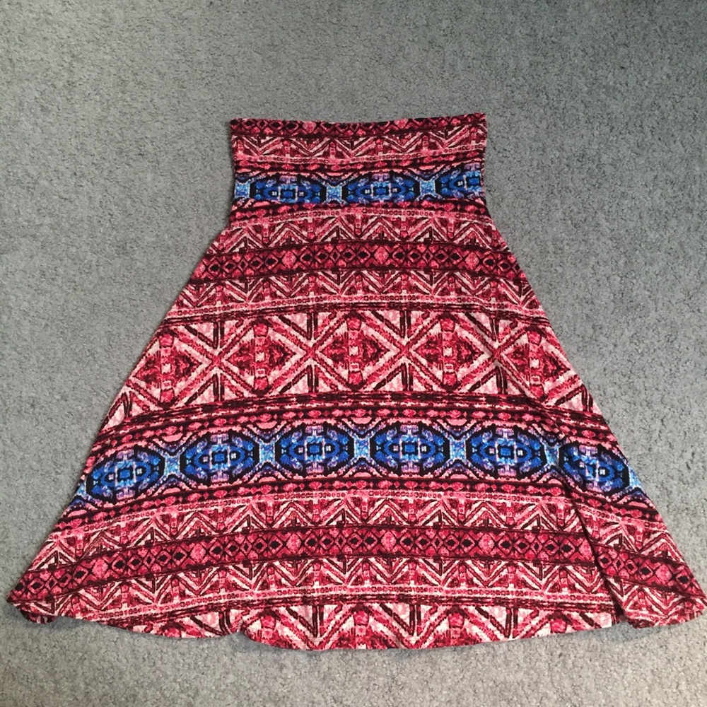 LuLaRoe Super Soft Azure Skirt